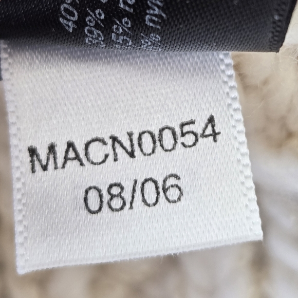 The Limited Y2K Heavy Cable Knit Cardigan Sweater Shrug One Button Size Small - Picture 15 of 16